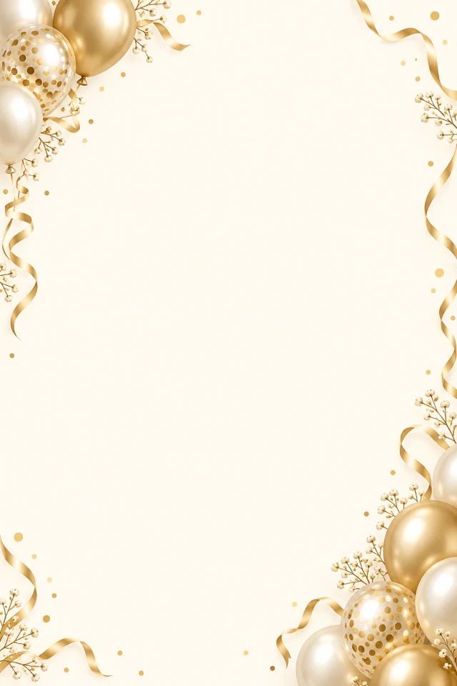 بالونات ذهبية